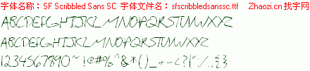 查看字体及作者详细介绍