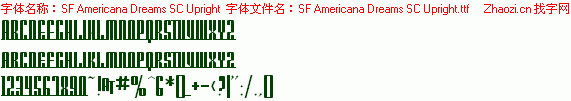 查看字体及作者详细介绍