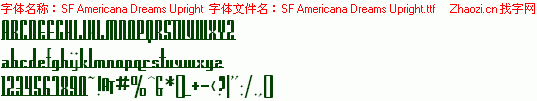 查看字体及作者详细介绍
