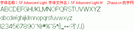 查看字体及作者详细介绍