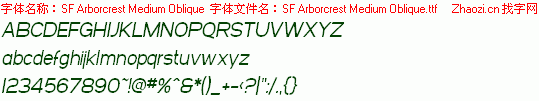 查看字体及作者详细介绍