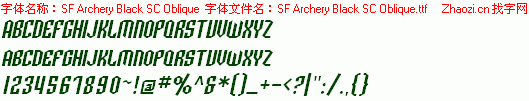 查看字体及作者详细介绍