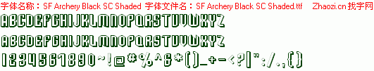 查看字体及作者详细介绍