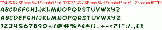 查看字体及作者详细介绍