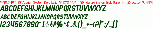 查看字体及作者详细介绍