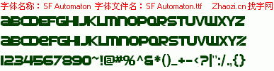 查看字体及作者详细介绍