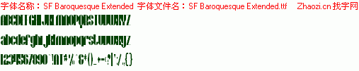 查看字体及作者详细介绍