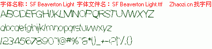 查看字体及作者详细介绍