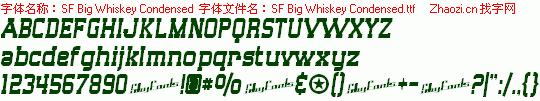 查看字体及作者详细介绍