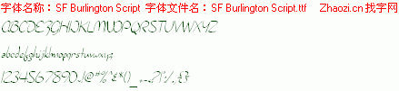 查看字体及作者详细介绍