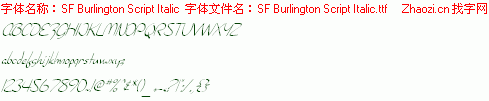 查看字体及作者详细介绍