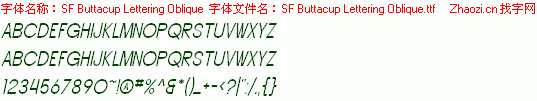 查看字体及作者详细介绍