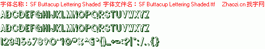 查看字体及作者详细介绍
