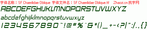 查看字体及作者详细介绍