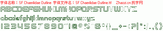 查看字体及作者详细介绍