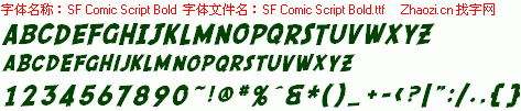 查看字体及作者详细介绍