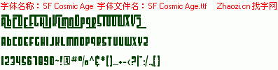 查看字体及作者详细介绍