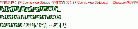 查看字体及作者详细介绍