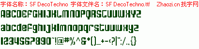 查看字体及作者详细介绍
