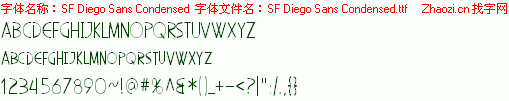 查看字体及作者详细介绍