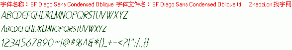 查看字体及作者详细介绍
