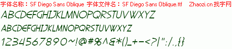 查看字体及作者详细介绍