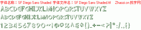 查看字体及作者详细介绍