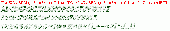查看字体及作者详细介绍