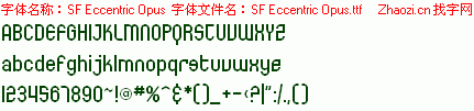 查看字体及作者详细介绍