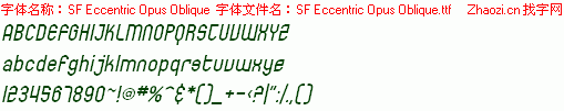 查看字体及作者详细介绍