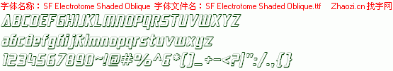 查看字体及作者详细介绍