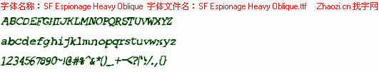 查看字体及作者详细介绍