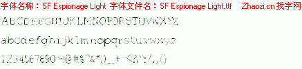 查看字体及作者详细介绍
