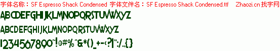 查看字体及作者详细介绍
