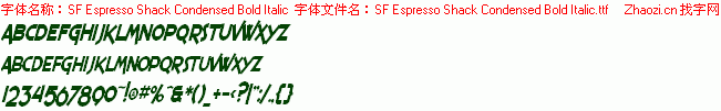 查看字体及作者详细介绍
