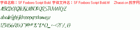 查看字体及作者详细介绍