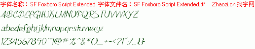查看字体及作者详细介绍