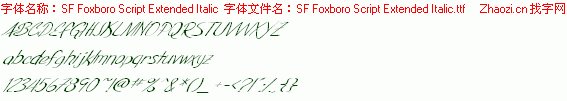 查看字体及作者详细介绍