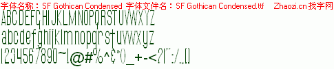 查看字体及作者详细介绍