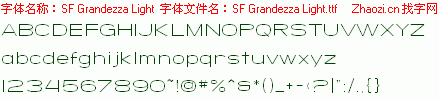 查看字体及作者详细介绍