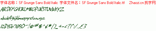 查看字体及作者详细介绍
