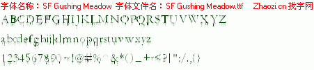 查看字体及作者详细介绍