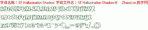 查看字体及作者详细介绍