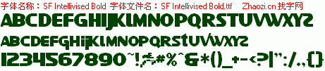 查看字体及作者详细介绍