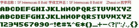查看字体及作者详细介绍