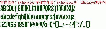 查看字体及作者详细介绍