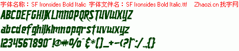 查看字体及作者详细介绍