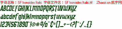 查看字体及作者详细介绍