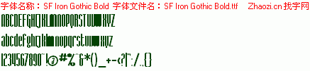 查看字体及作者详细介绍