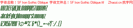 查看字体及作者详细介绍